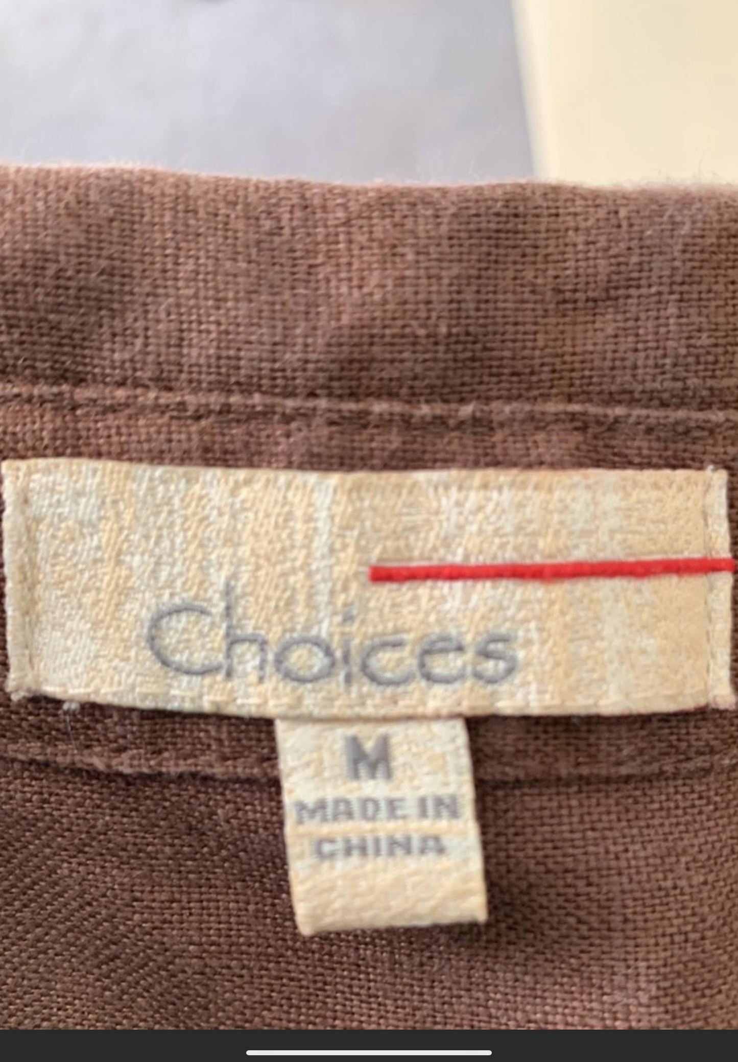 Choices Sleeveless Shirt