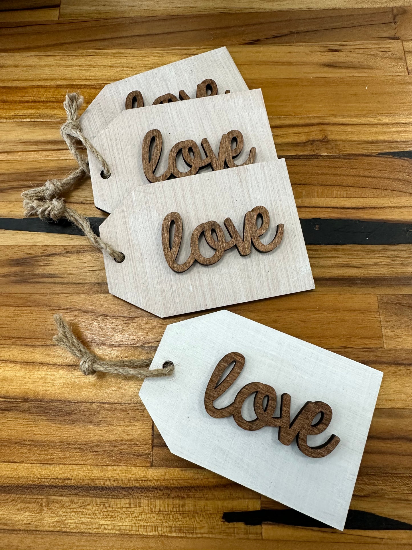 Wooden Love trinket sign