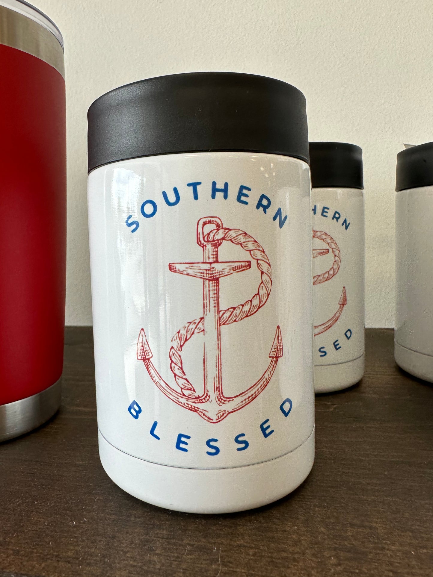 Southern Blessed Stainless Steel Koozie