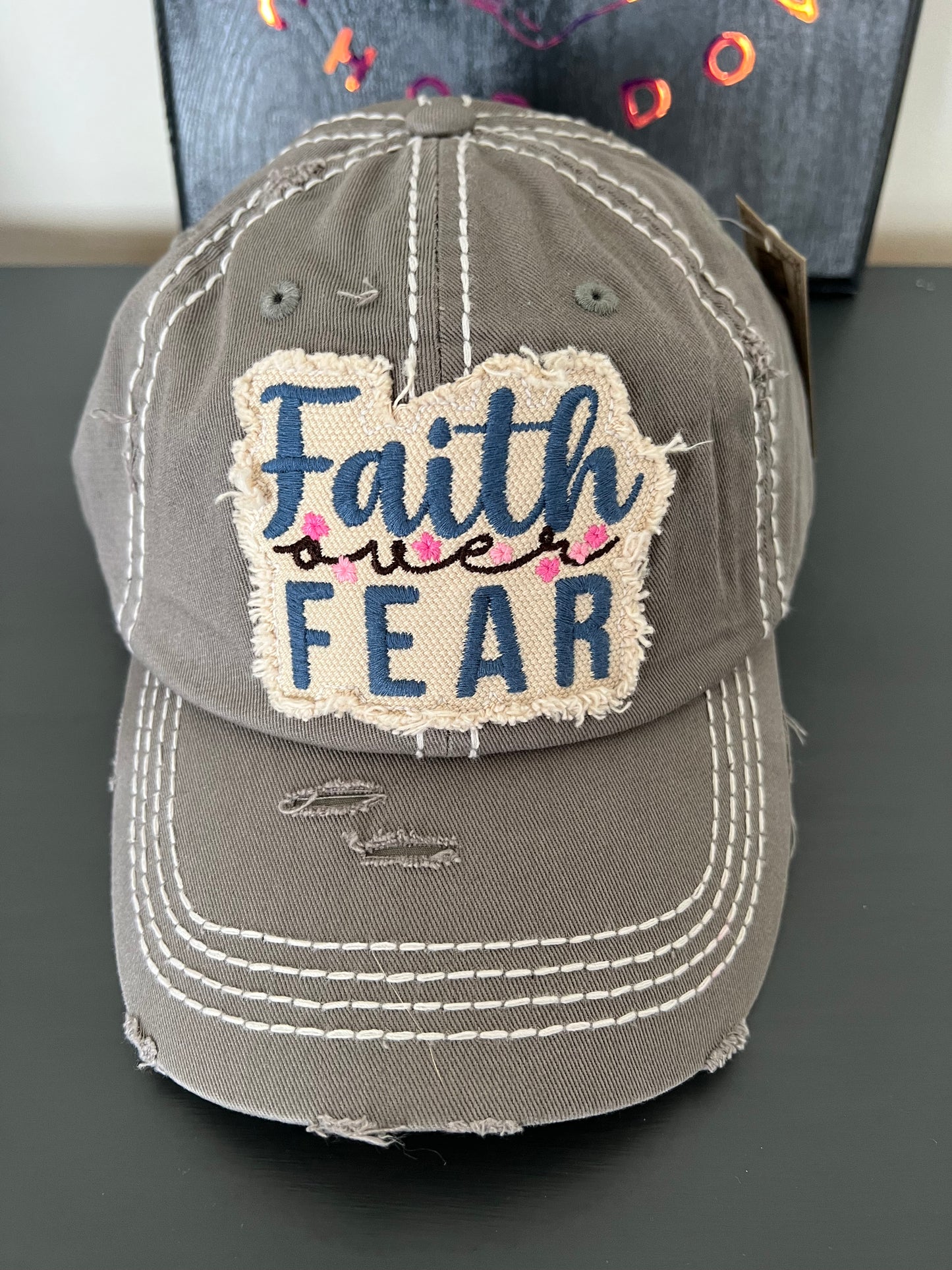 Faith over fear hat