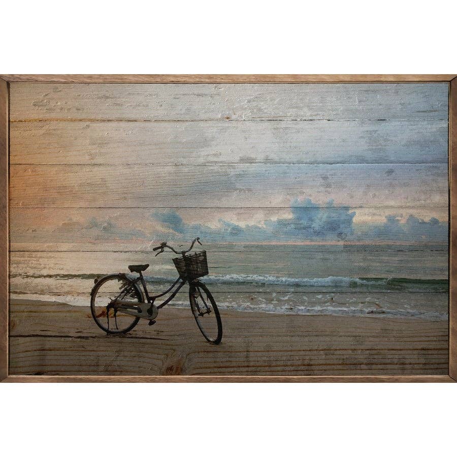 Kendrick Home - Bike On Beach At Sunset