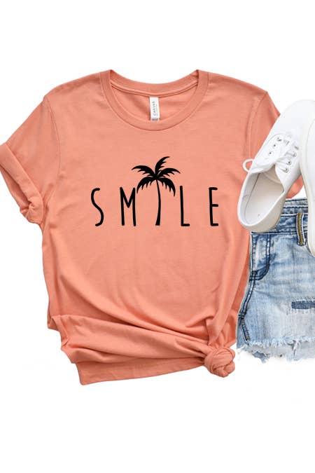 Wildberry Waves - Smile Tee