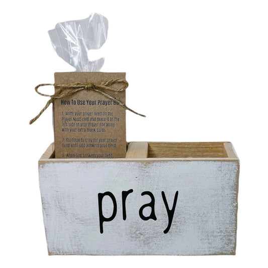 Joshua Jar - Prayer Box- Farmhouse