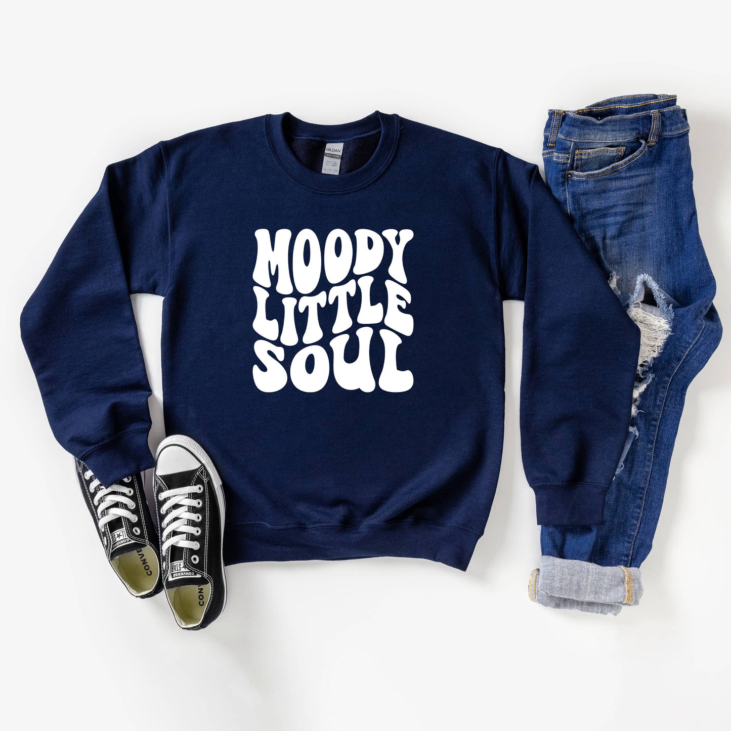 The Juniper Shop Wholesale - Moody Little Soul | Fun | Kids | Youth Sweatshirt
