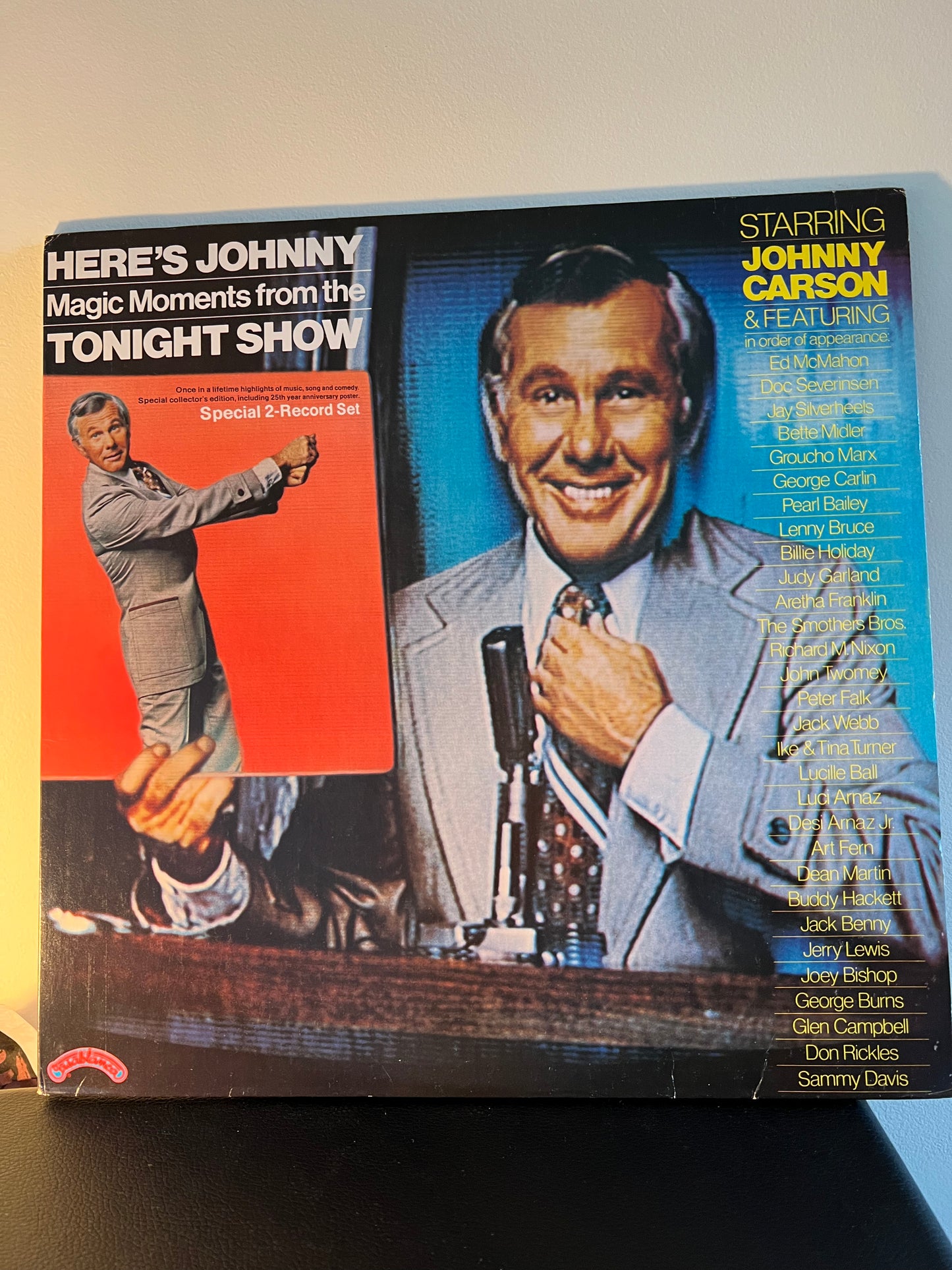 Here's Johnny Magic Moments from the Tonight Show 2-Record Set w/ Johnny Carson