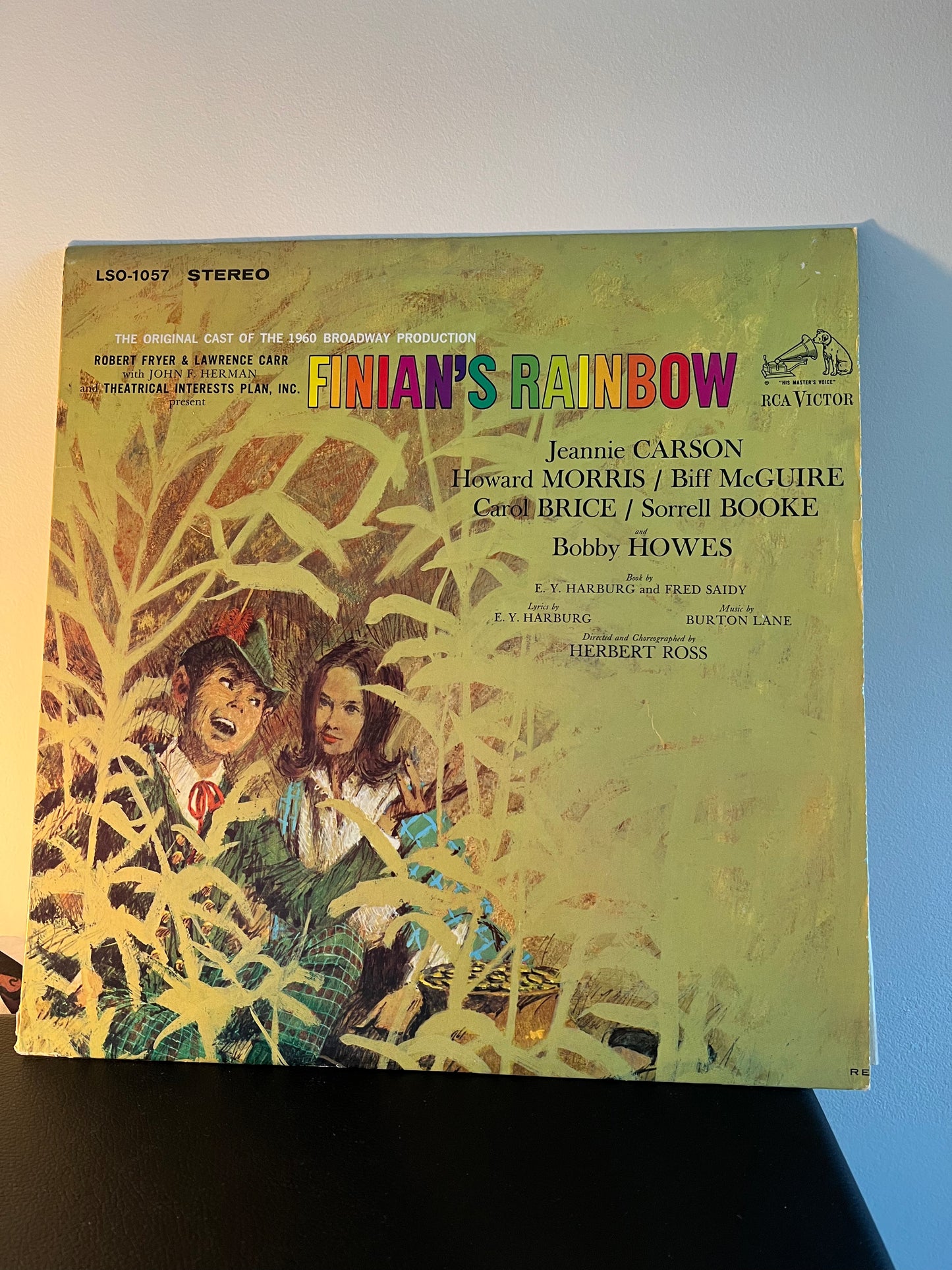 Finian's Rainbow Original Broadway Cast 1960 Vinyl LP RCA # LSO-1057