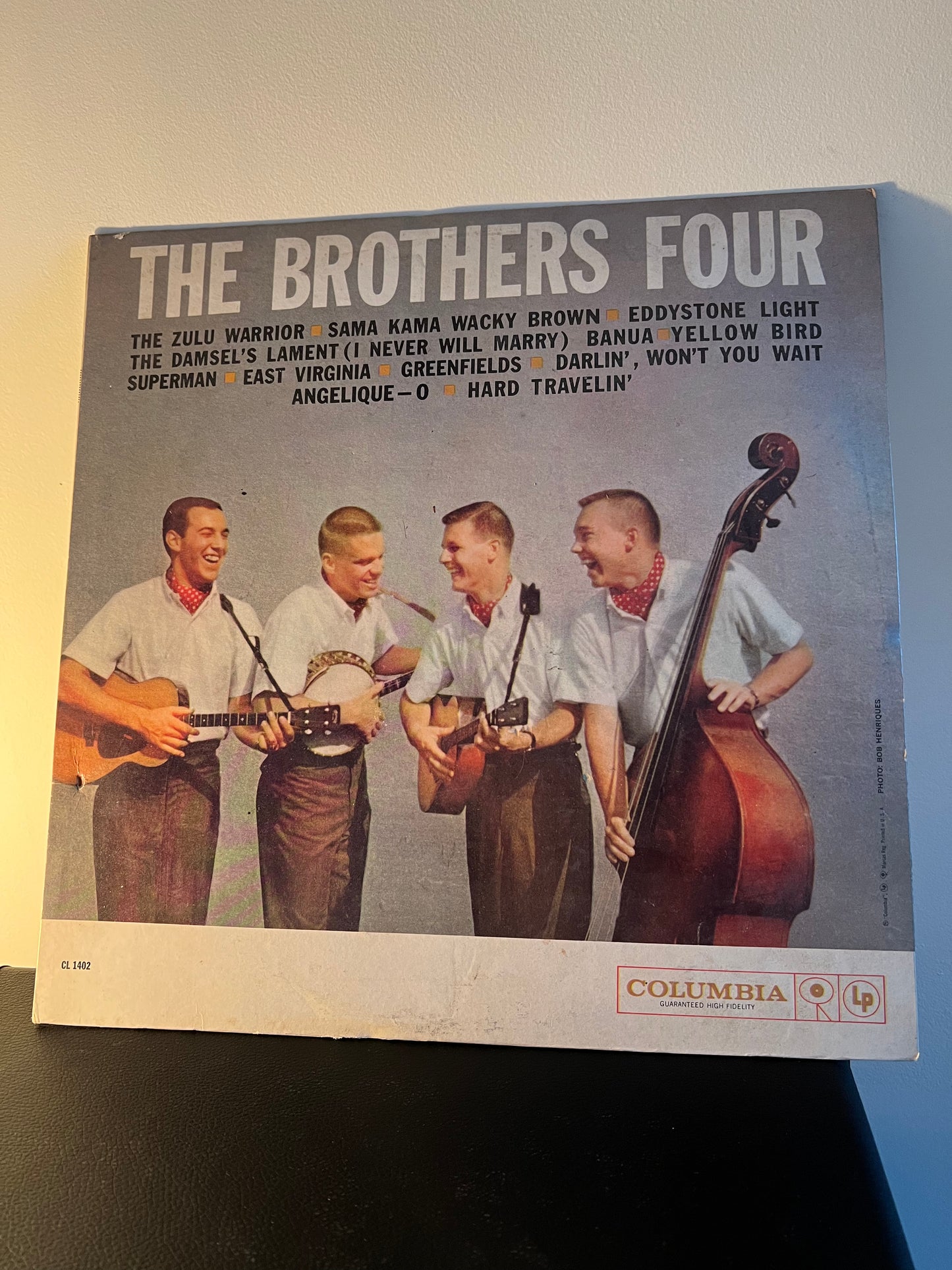 The Brothers Four Self Titled   Record Album Vinyl LP
