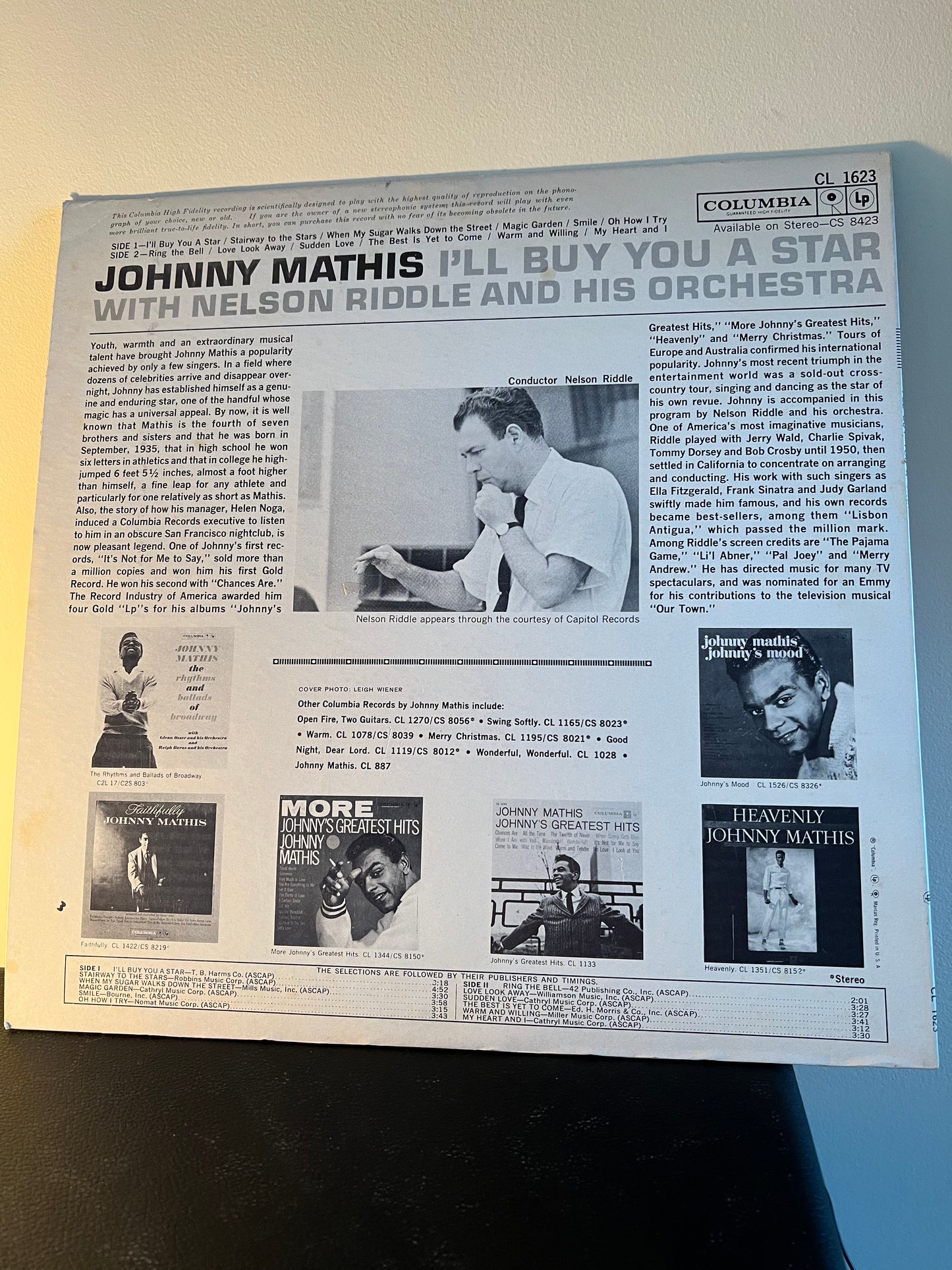 JOHNNY MATHIS, I'll buy You A Star, vinyl LP