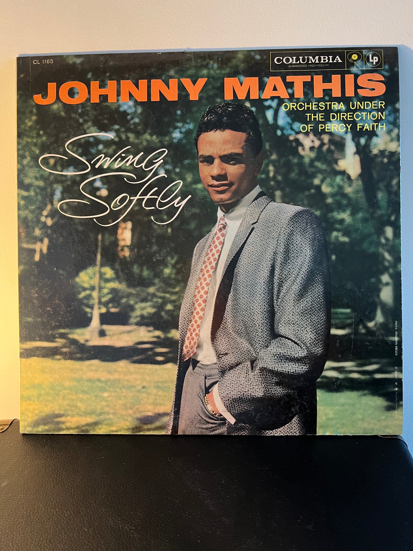 Percy Faith Johnny Mathis Swing Softly CS8023 Columbia Masterworks 6 EYE LP NM