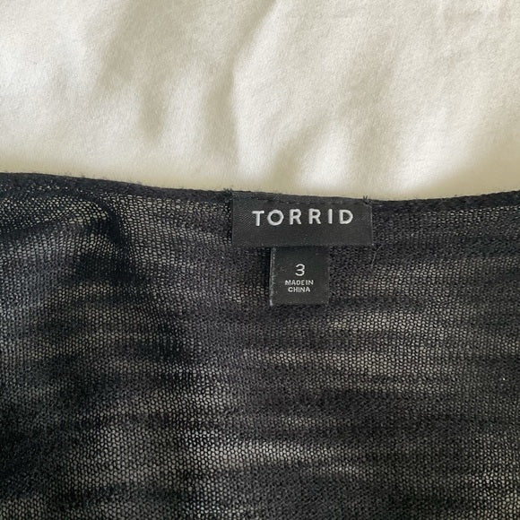 Torrid black wrap