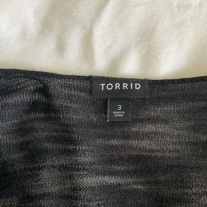 Torrid black wrap