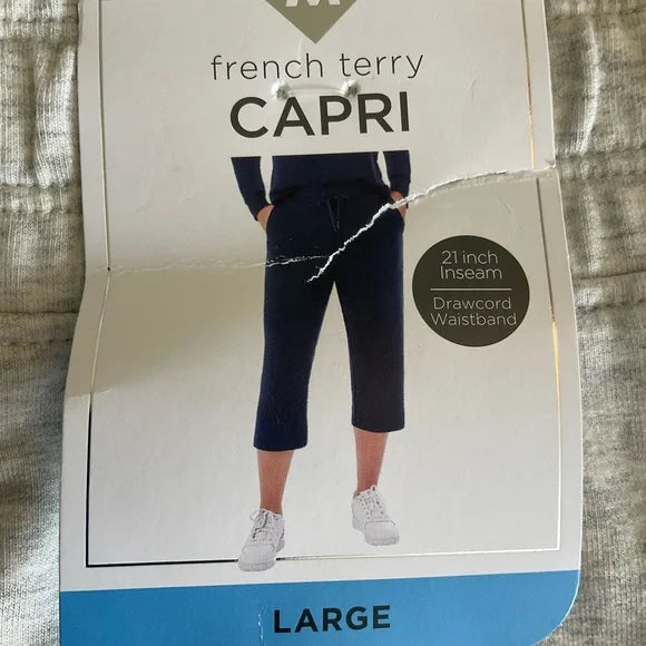 French Terry Capri